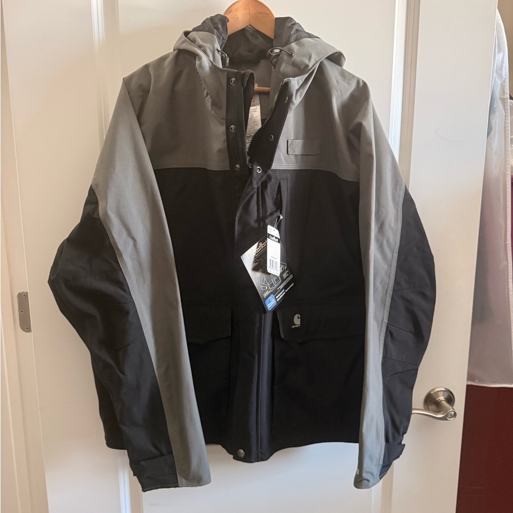 Carhartt Men's Gray and Black Performance Jacket